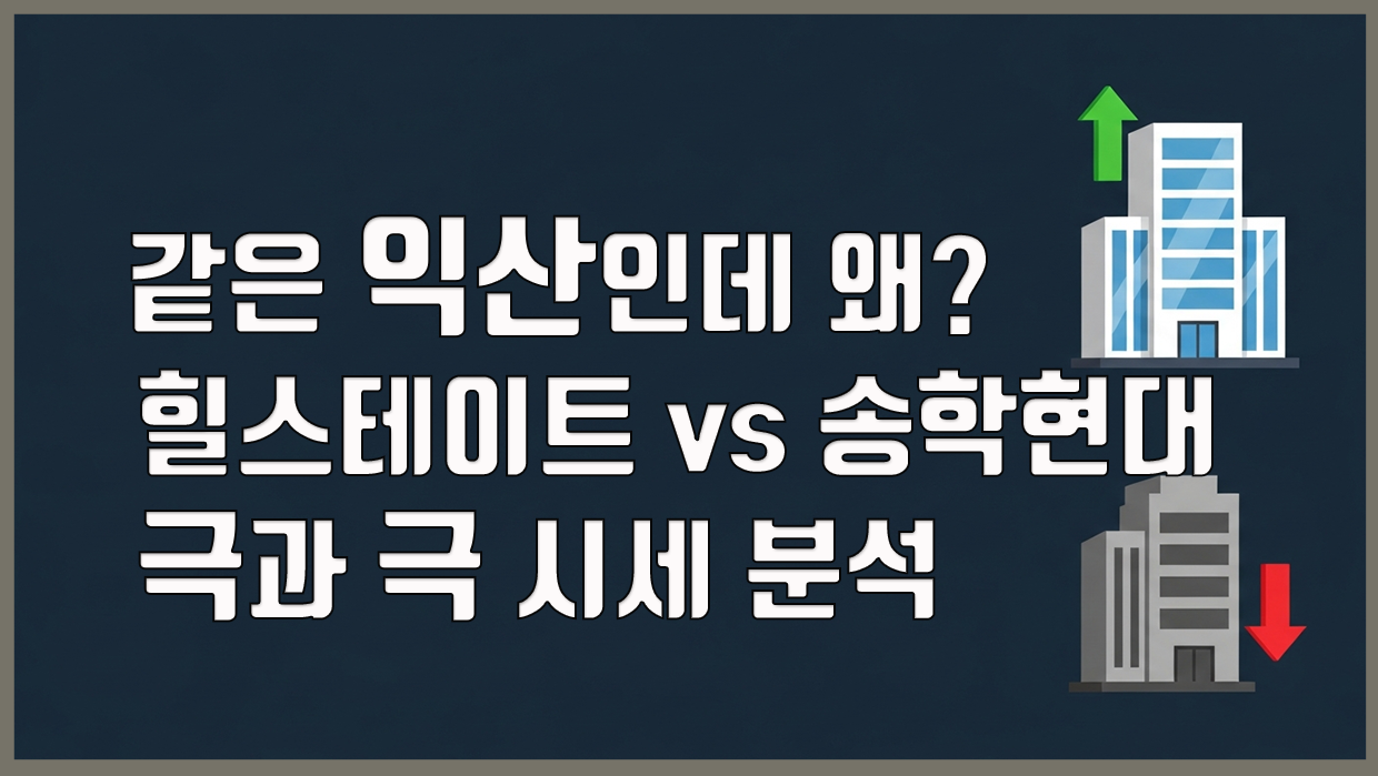 익산시 아파트 분석 대표 이미지