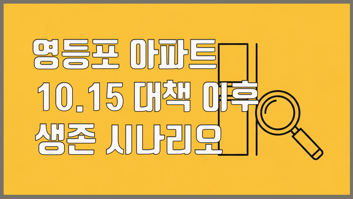 영등포구 아파트 분석 리포트 대표 이미지