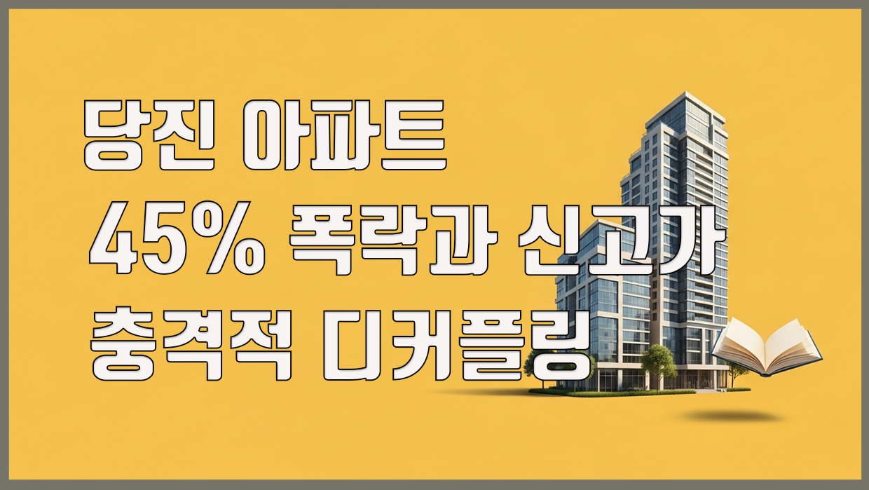 당진시 아파트 분석 대표 이미지