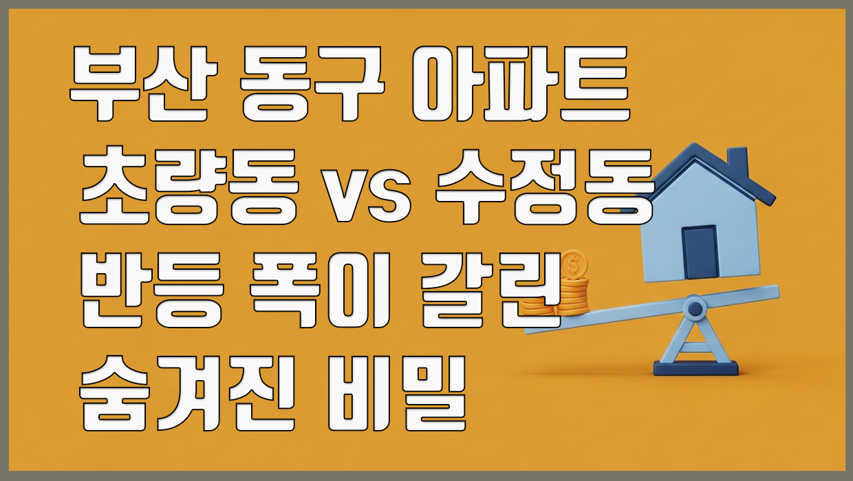 부산 동구 아파트 분석 대표 이미지