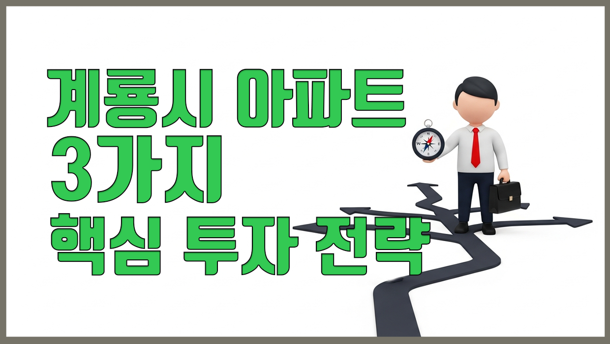 계룡시 아파트 분석 대표 이미지