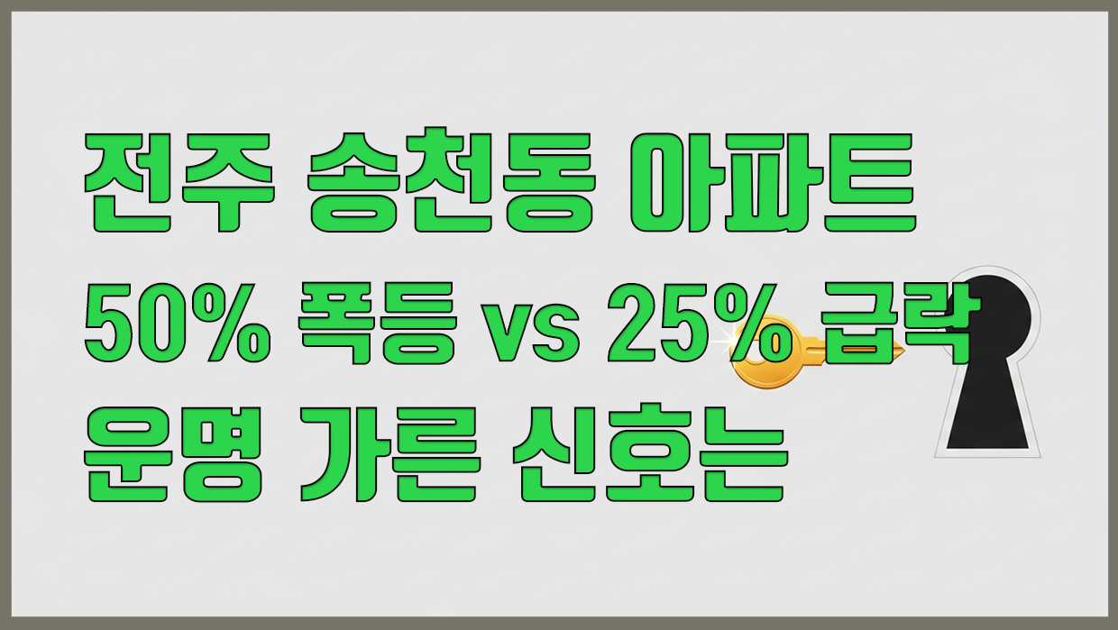 송천동 아파트 분석 대표 이미지