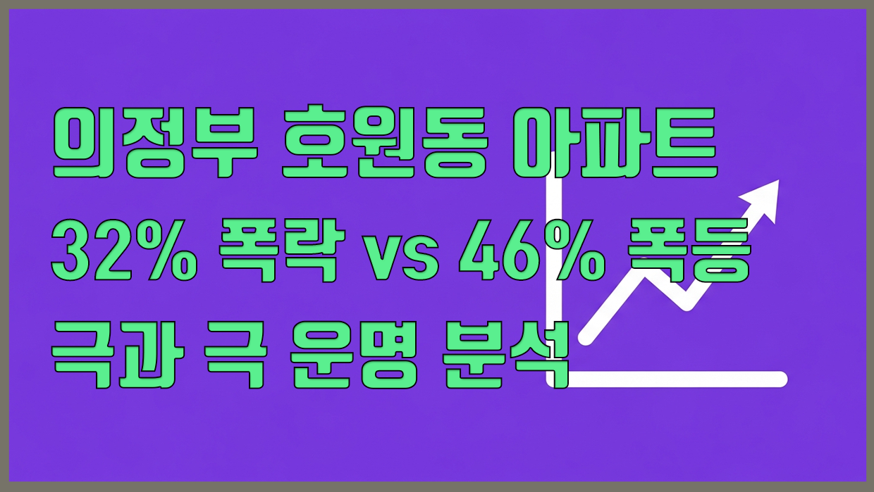 호원동 아파트 분석 대표 이미지