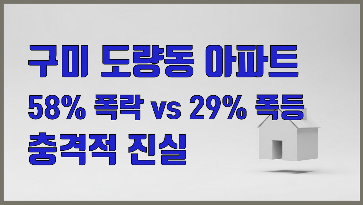 도량동 아파트 분석 대표 이미지