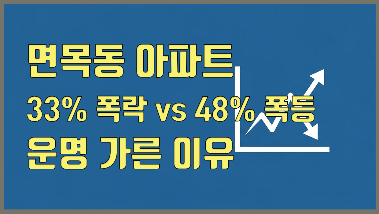 면목동 아파트 분석 대표 이미지