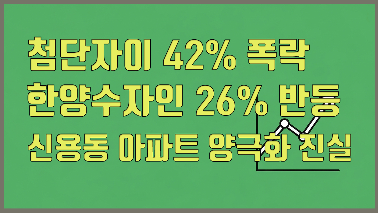 신용동 아파트 분석 대표 이미지