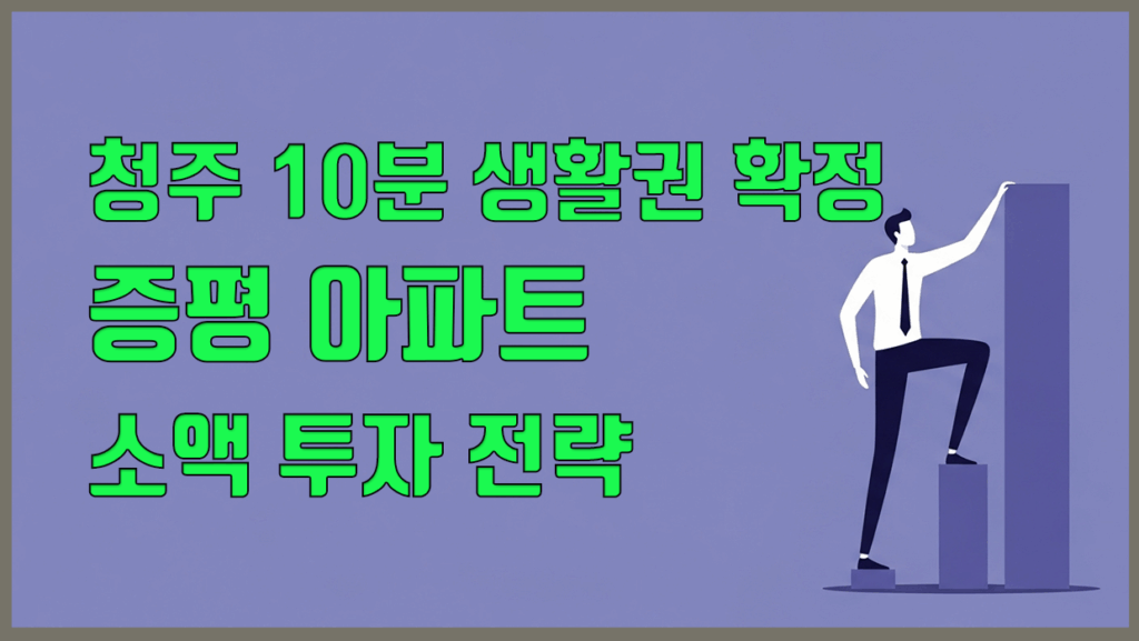 증평군 아파트 분석 대표 이미지