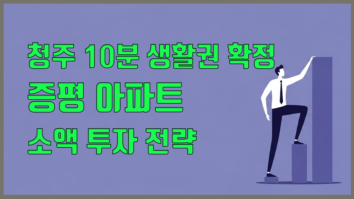 증평군 아파트 분석 대표 이미지