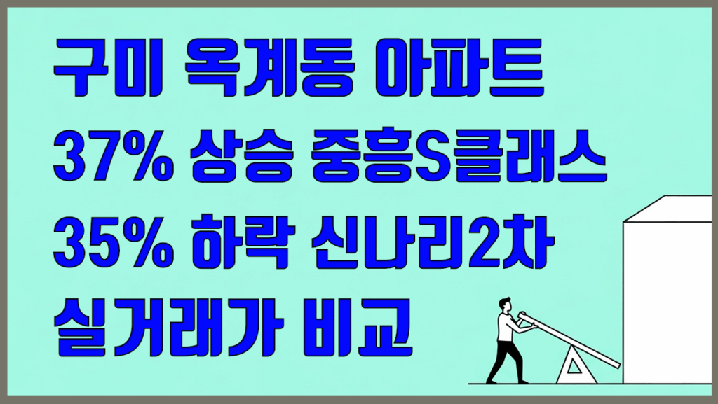 옥계동 아파트 분석 대표 이미지