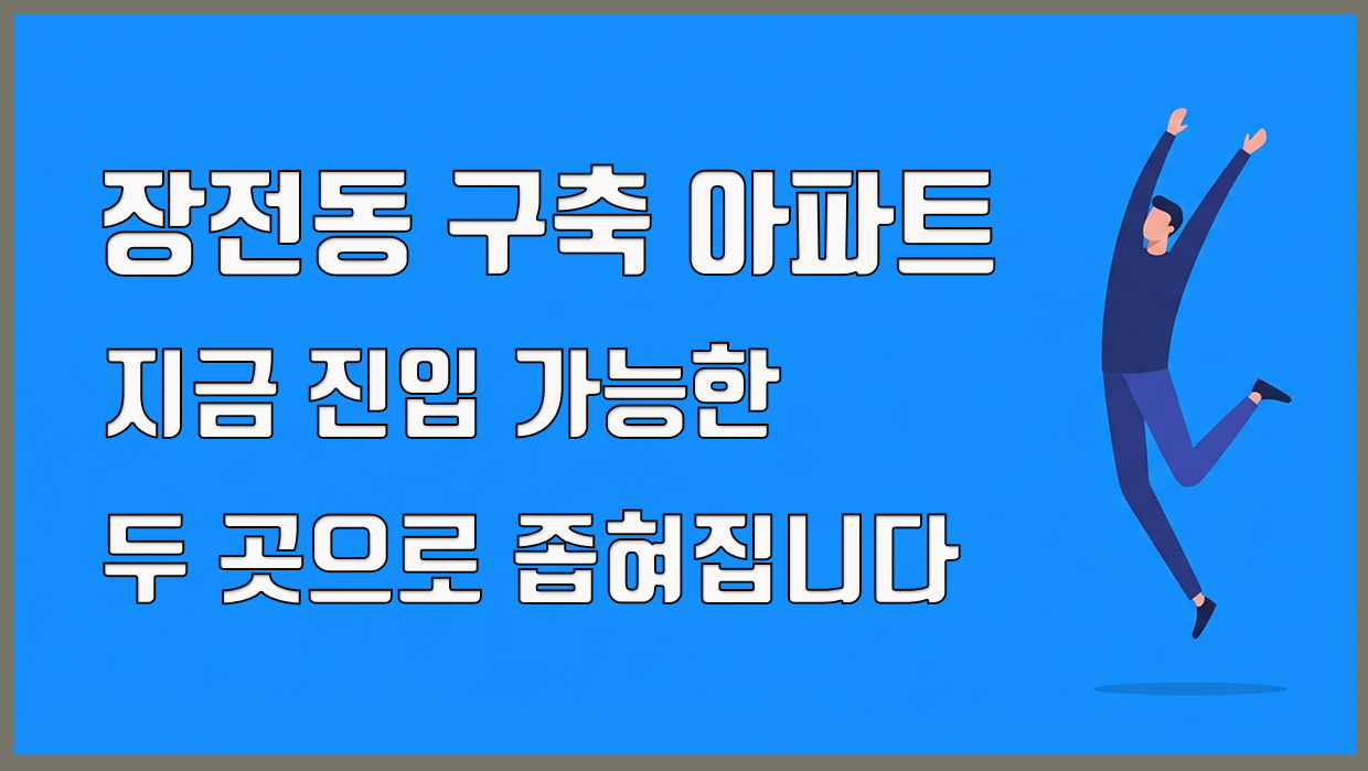 장전동 아파트 분석 대표 이미지
